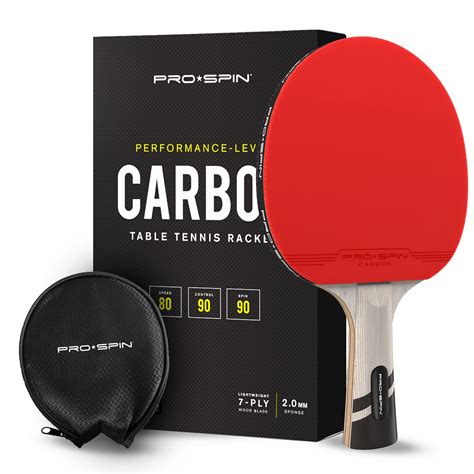 best ping pong racket for spin